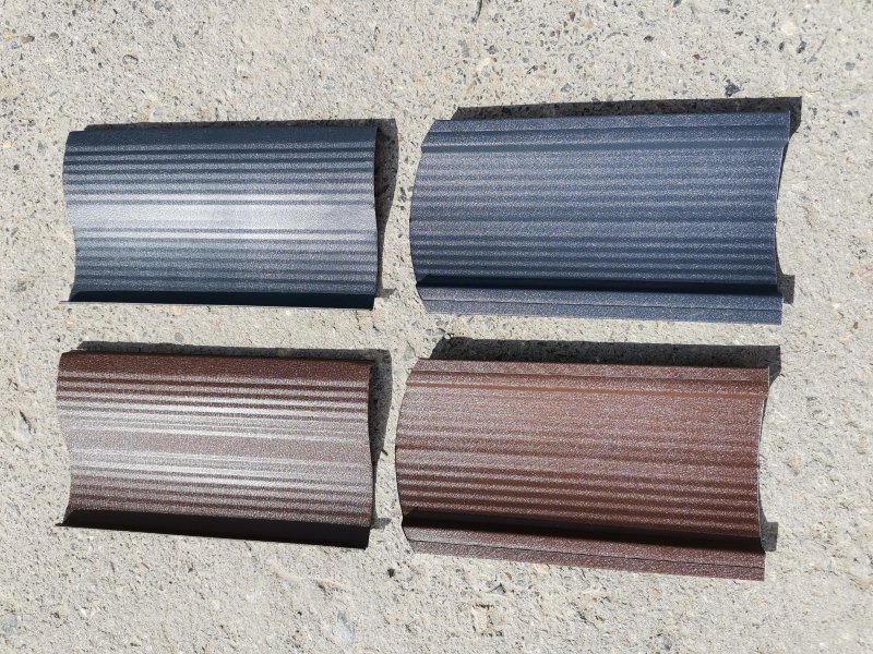 Металлопрофиль двусторонний под Стальной Бархат в Перми