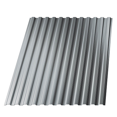 Профнастил HС-10 Оцинкованный 0.50 мм ГОСТ фото Центр Металлокровли