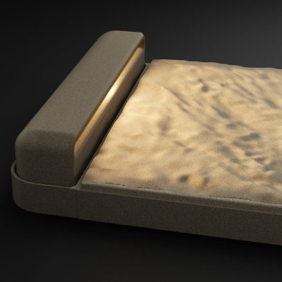 Подсветка для шаговой плиты STONE Серая Галька 990мм на 330мм фото 1