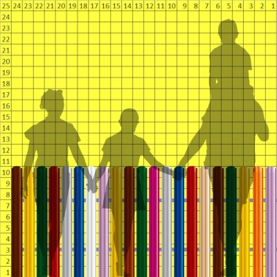Нарядный палисадник 100см