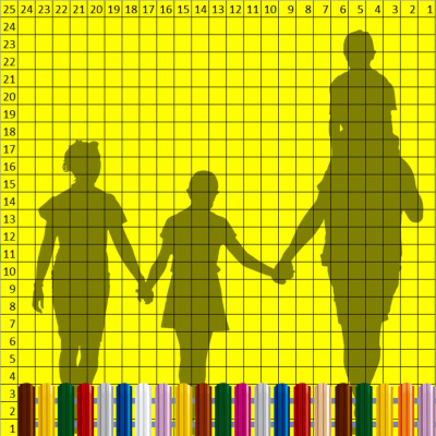 Нарядный палисадник 30см